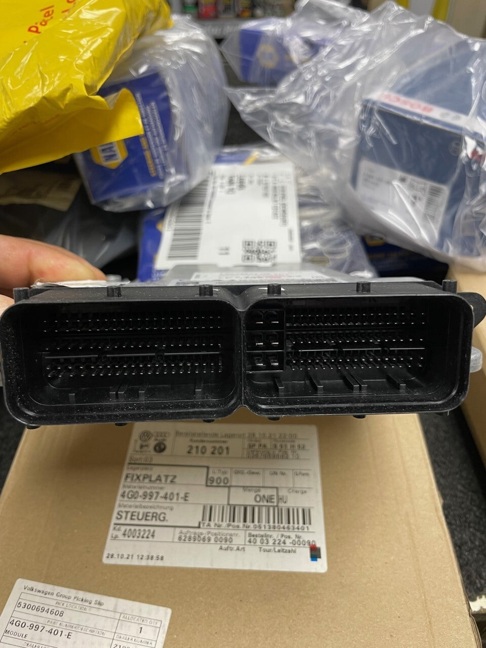 AUDI A6 A7 QUATTRO 2015-2018 6 CYL DIESEL ECU CONTROL UNIT 4G0997401E GENUINE