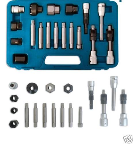 BOSCH VALEO MARELLI ALTERNATOR PULLEY REMOVAL TOOL KIT 