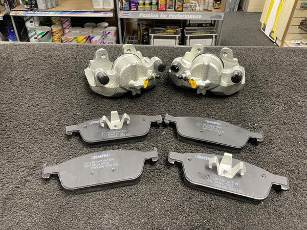 BRAKE CALIPER FRONT PAIR BRAKE PAD GRAND TOURNEO CONNECT 1.5 1.6TDCi 320mm DISC