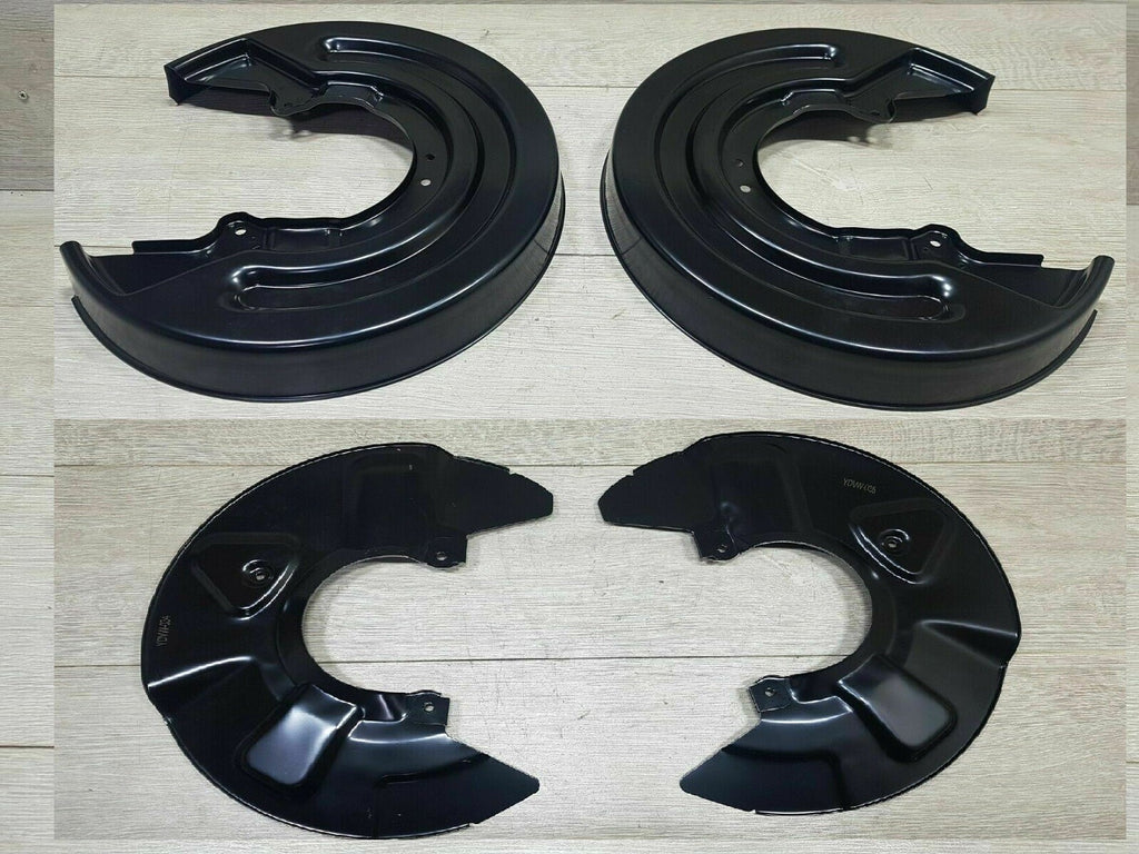 TRANSPORTER CARAVELLE T5 T6 BRAKE DISC DUST SHIELD SPLASH GUARD COVER FRONT REAR