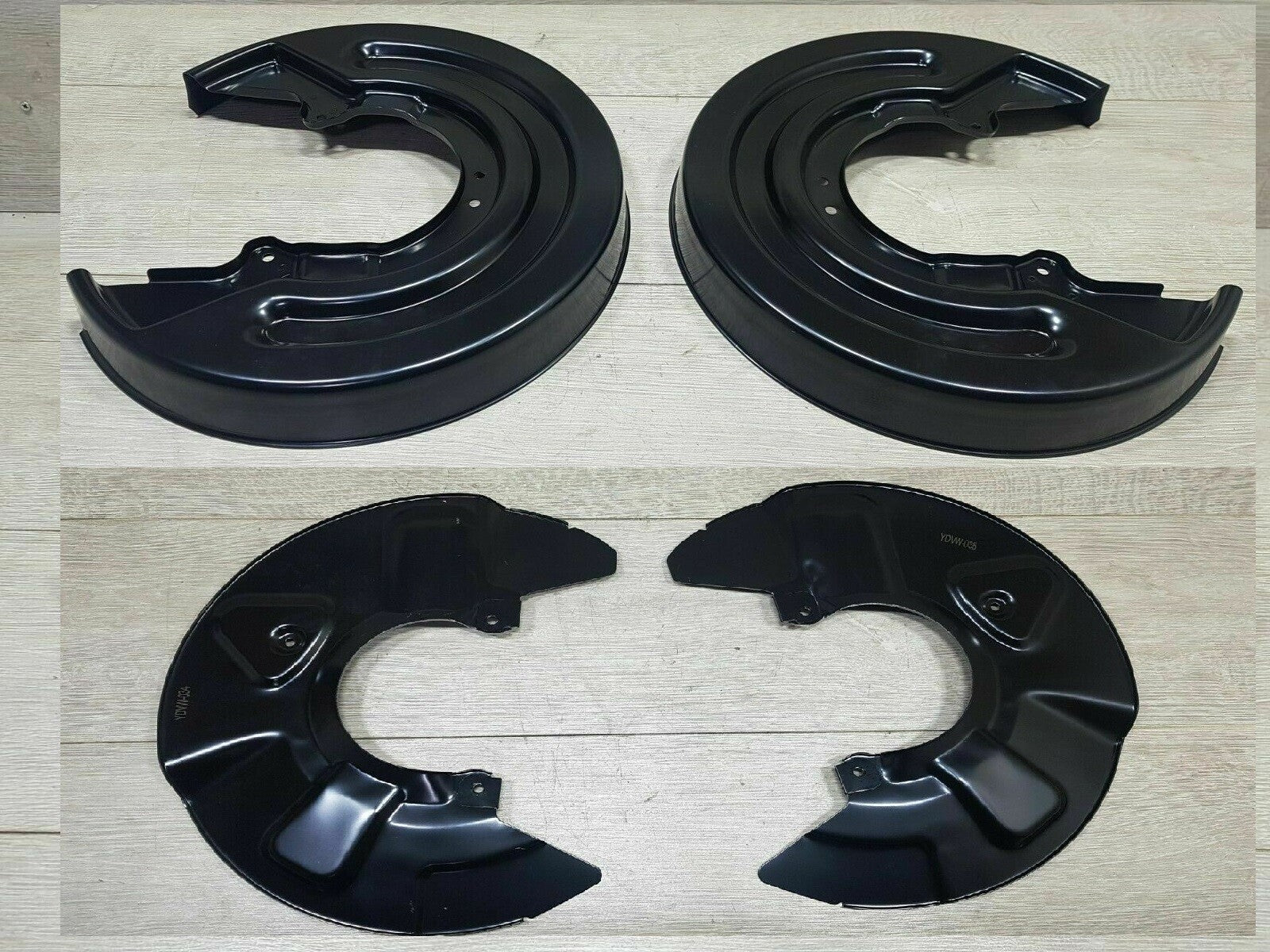 TRANSPORTER CARAVELLE T5 T6 BRAKE DISC DUST SHIELD SPLASH GUARD COVER FRONT REAR