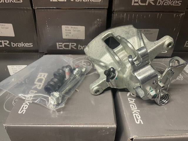 2 NEW REAR BRAKE CALIPERS+ SLIDER PINS VIVARO TRAFIC  1.9 2.0 2.5 DIESEL 2001-19