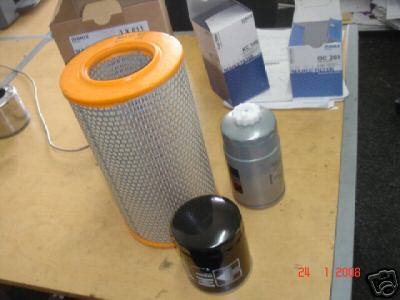  FOR FIAT DUCATO 2.3 JTD  OIL AIR FUEL FILTER F1AE0481C KIT FOR 
