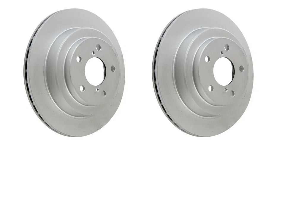 FOR SUBARU IMPREZA WRX TURBO REAR VENTED BRAKE DISCS X 2