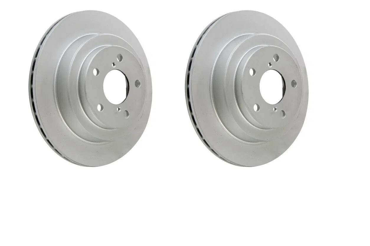 FOR SUBARU IMPREZA WRX TURBO REAR VENTED BRAKE DISCS X 2
