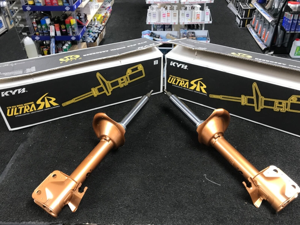 FOR SUBARU IMPREZA WRX WR1 KYB ULTRA REAR SHOCK ABSORBER LH RH 100PCD