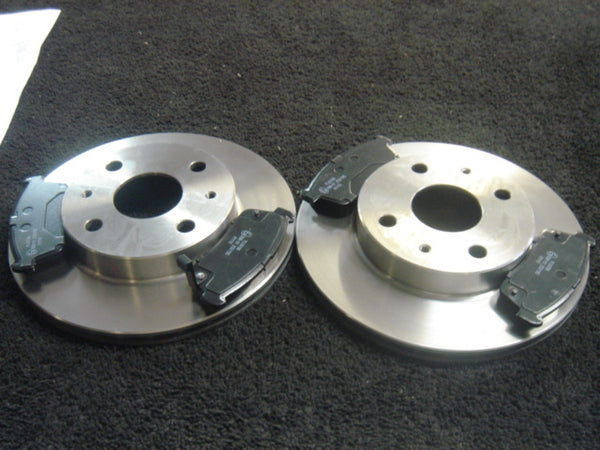 CHARADE SIRION YRV FRONT VENTED BRAKE DISCS & PADS