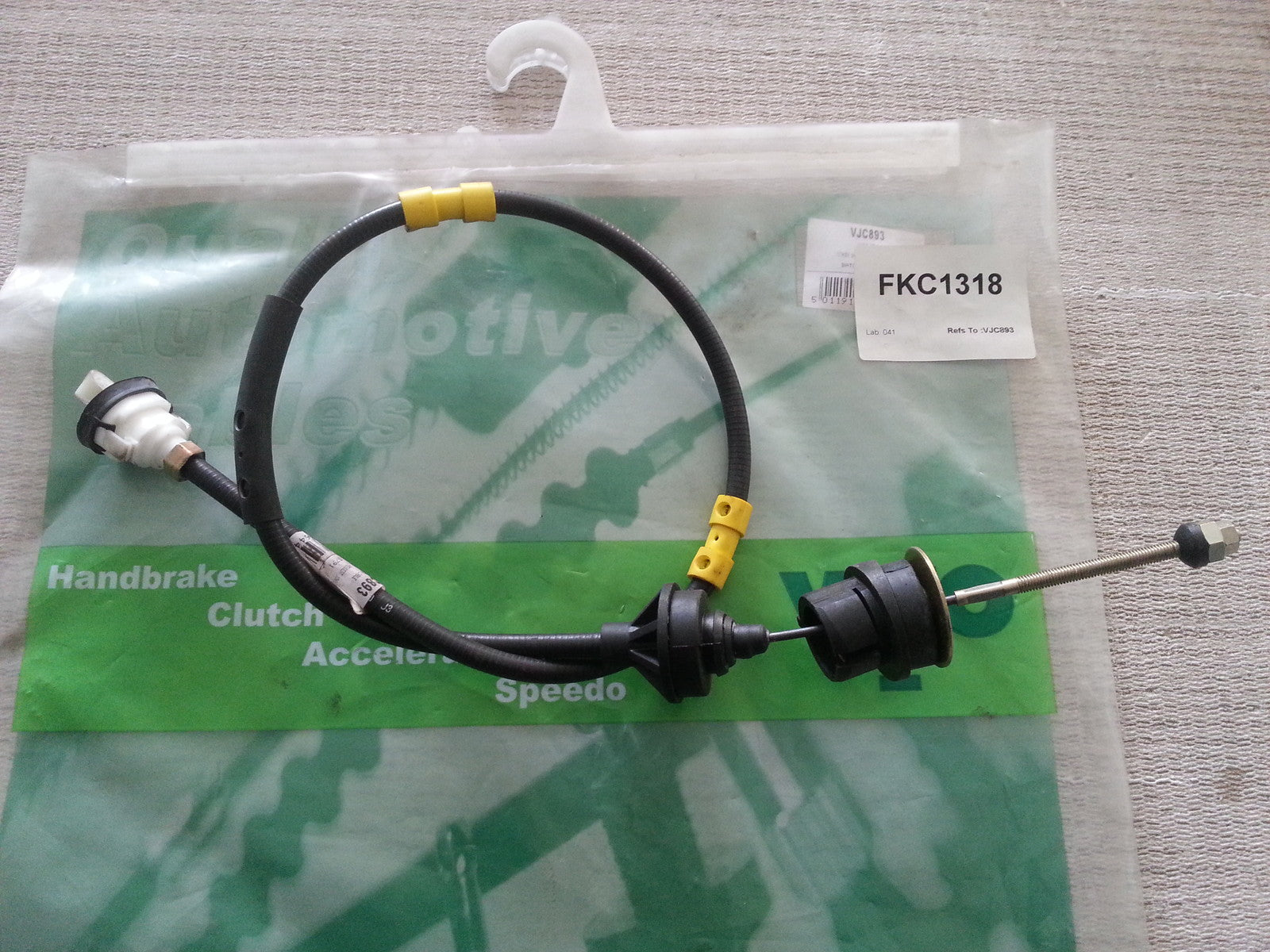 CITROEN SAXO 1.1i 1.4i 05/96 - 09/96 CLUTCH CABLE NEW FKC1318