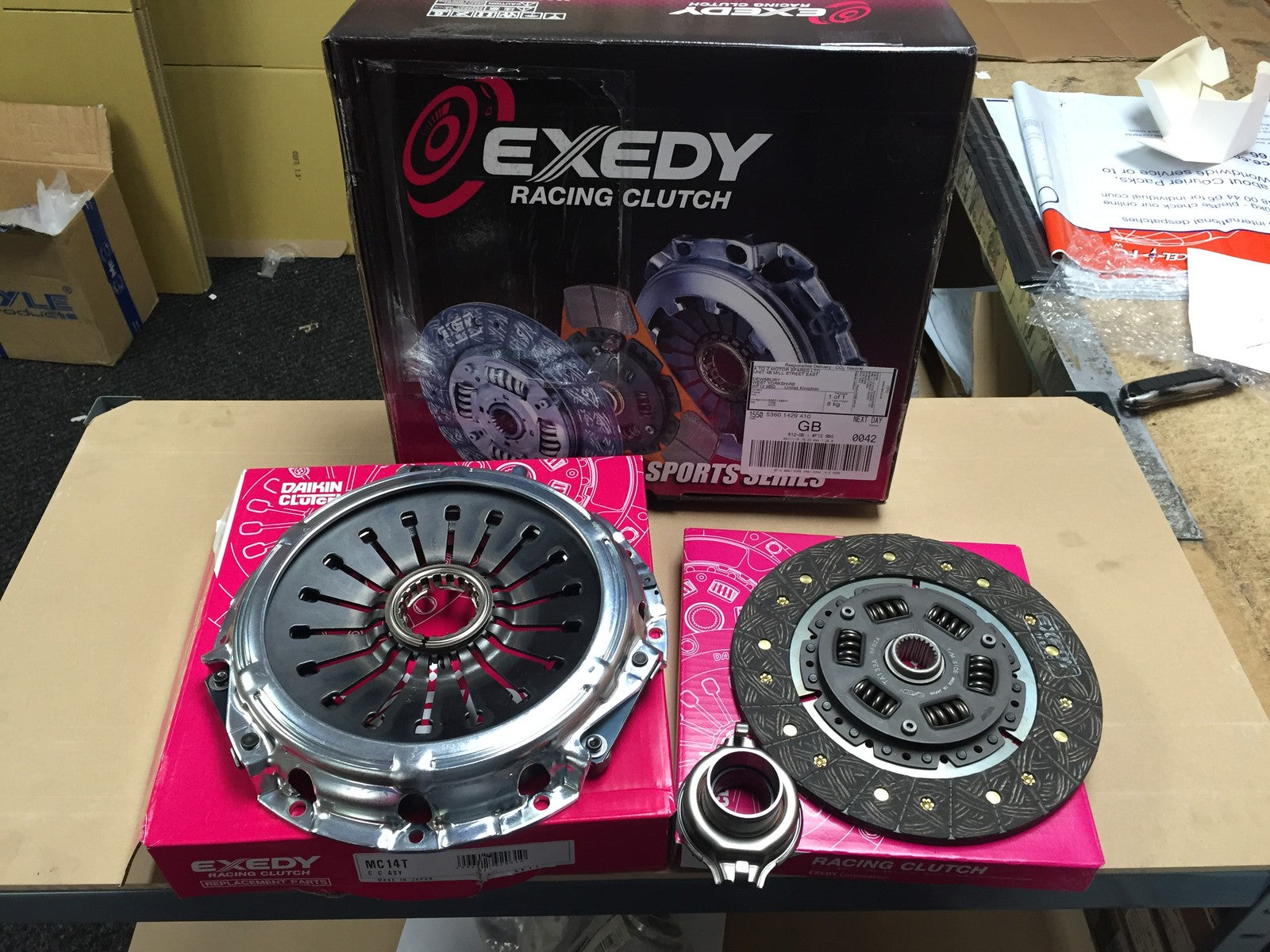 FOR MITUSBISHI LANCER EVO 7 8 9 CLUTCH KIT EXEDY ORGANIC CLUTCH KIT  OEM