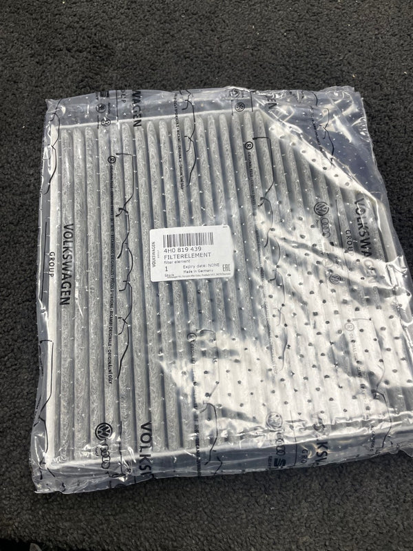 AUDI A8 D4 4H W12 TDi BiTDI QUATTRO POLLEN FILTER 4H0819439 GENUINE AUDI