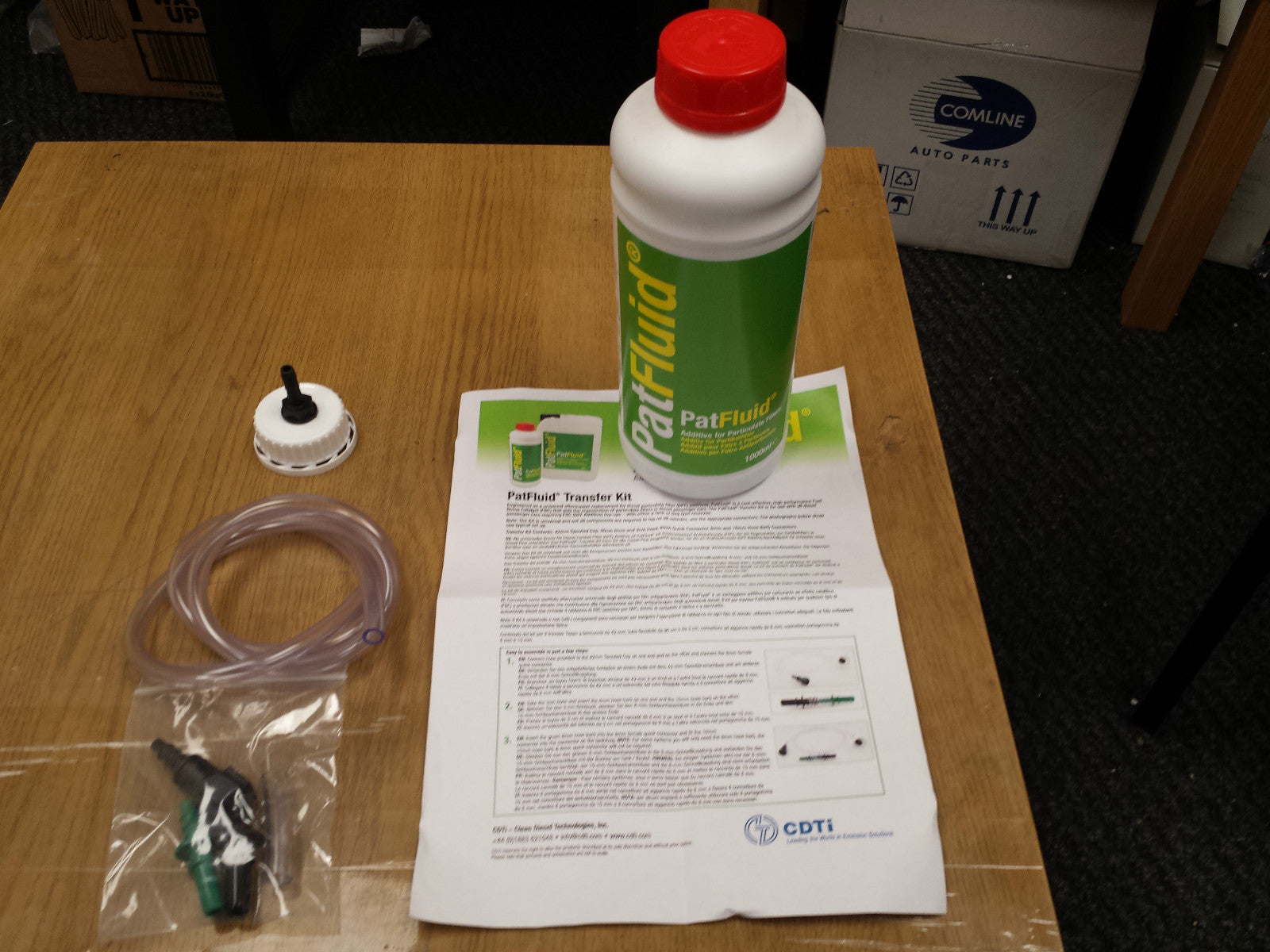 PAT FLUID DPX 42 176 1 LITRE DPF DIESEL PARTICULATE FILTER CLEANER + REFILL KIT