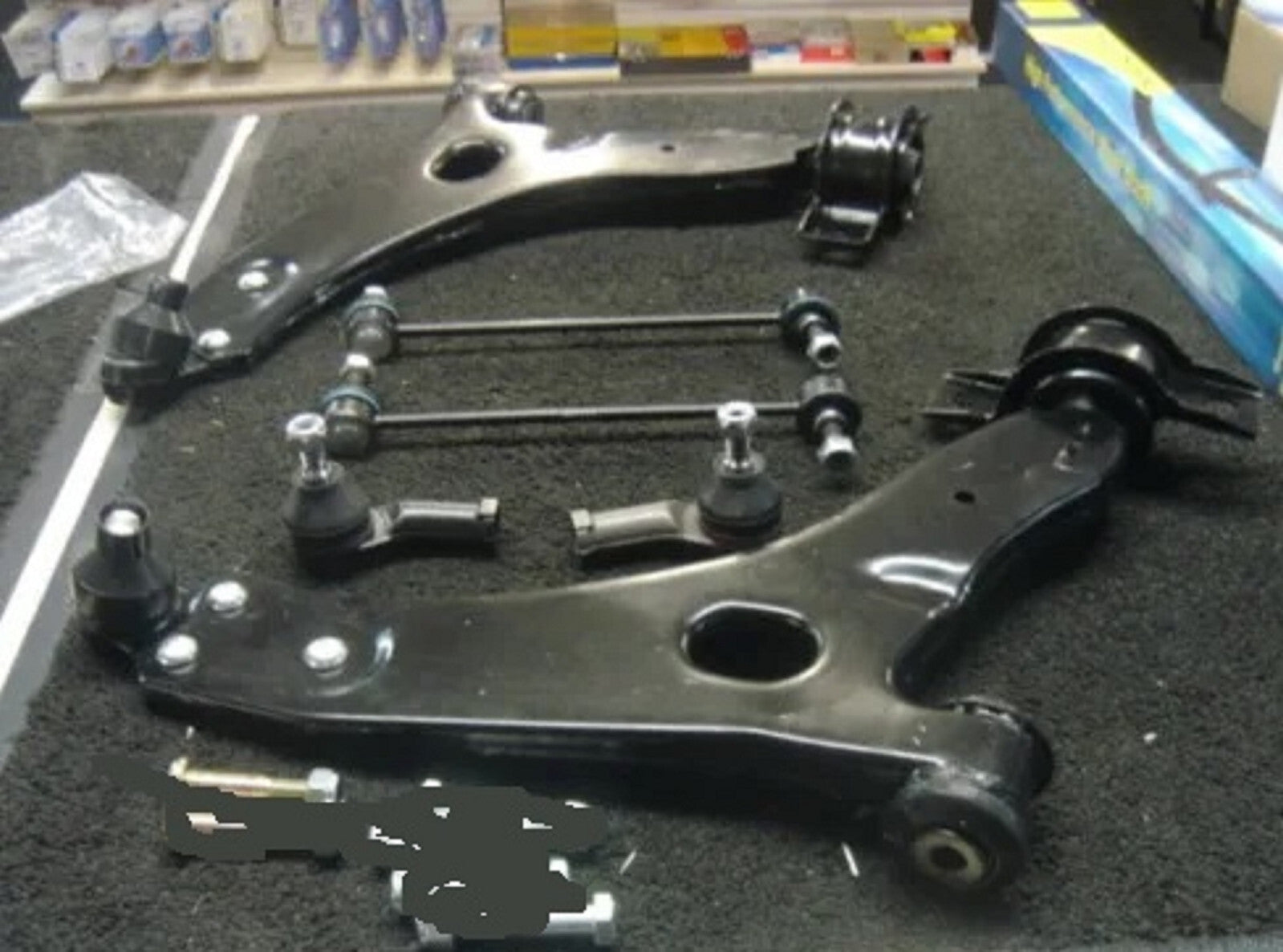 FORD FOCUS 2.0 ST170 2002-2005 2 LOWER WISHBONE ARMS  2 LINKS 2 TRACK RODS