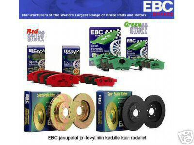 SAAB 900 1987 - 1993 EBC REAR BRAKE DISCS & PADS NEW 
