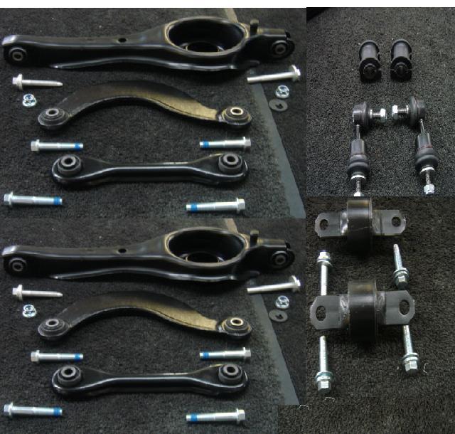 FORD FOCUS MK2 ESTATE REAR AXLE WISHBONE ARM BUSH ANTI ROLL BAR LINK BUSH KIT