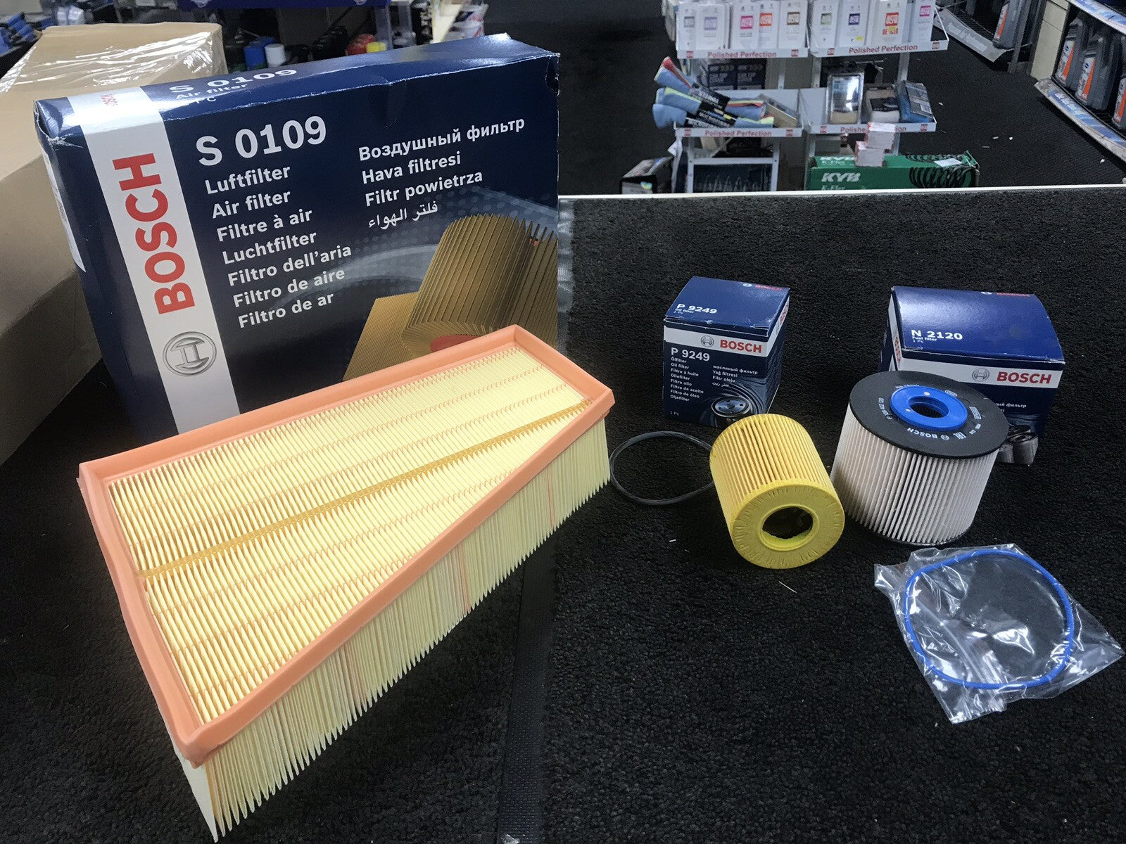 FORD S-MAX SMAX 1.6TDCi 2006-2016 OIL  AIR DIESEL FUEL FILTER SERVICE KIT 