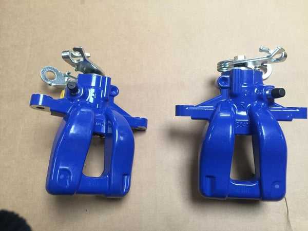 VAUXHALL CORSA D NURBURGRING 2 REAR BRAKE CALIPERS LH RH BLUE COATED