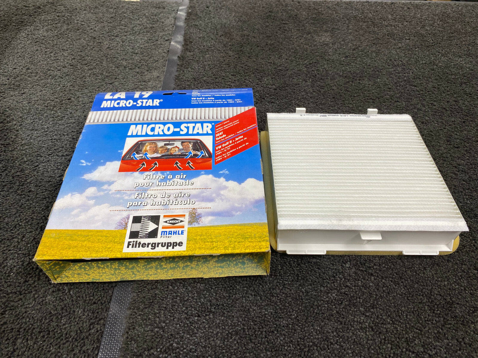 MAHLE CABIN POLLEN FILTER SEAT TOLEDO VOLKSWAGEN GOLF MK2 1.8 GTI 1983-92