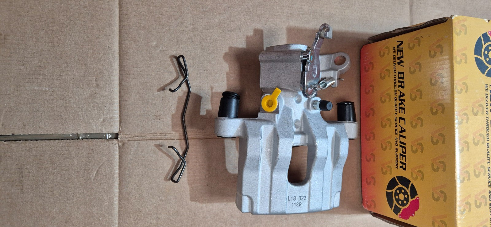 OS RH REAR BRAKE CALIPER FOR VECTRA SIGNUM C BLS  93172183 SOLID DISC