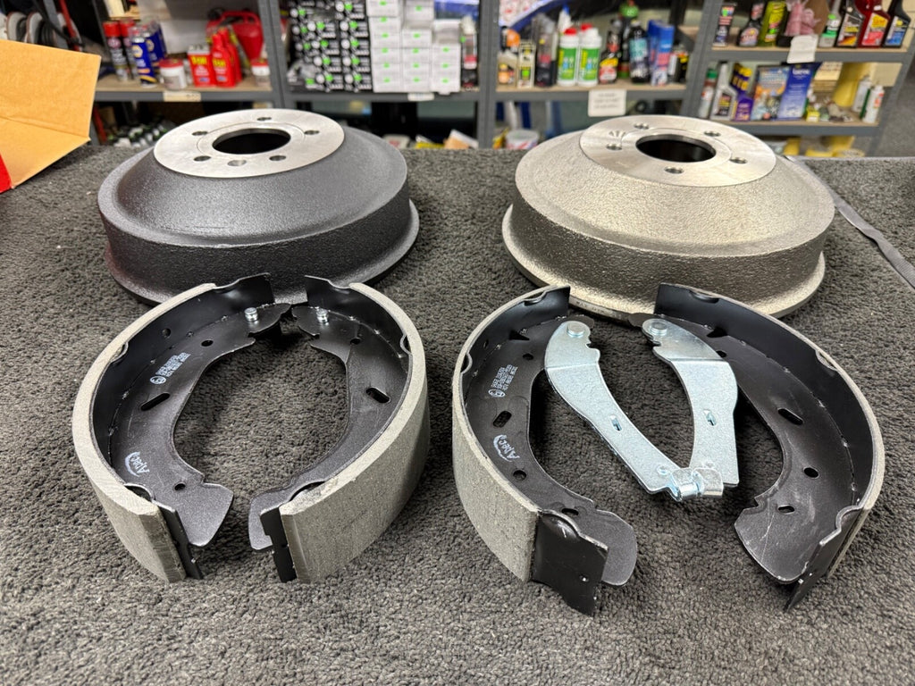 REAR BRAKE DRUM PAIR BRAKE SHOE FITS LDV MAXUS ALL MODELS WITH 15" WHEELS   