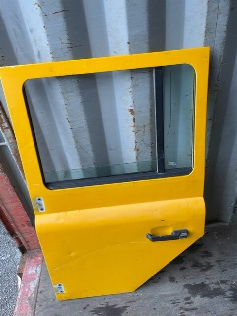 SECOND ROW DOOR NS LH PASSENGER SIDE DOOR LAND ROVER DEFENDER 110 TDI CSW YELLOW
