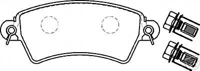 PEUGEOT 206CC BRAKE DISCS & BRAKE PADS MINTEX BOSCH 3