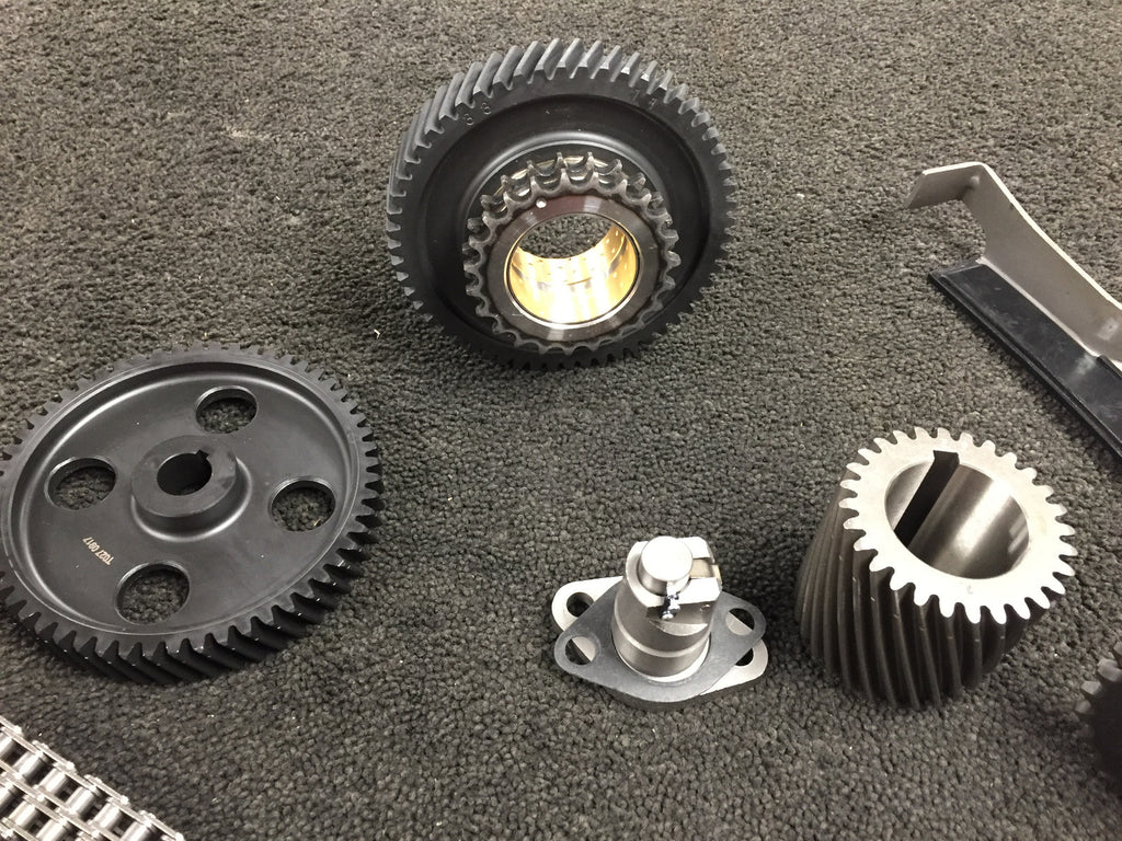 FOR MITSUBISHI SHOGUN PAJERO EXCEED 2.8TD 4M40 TIMING CHAIN FULL KIT + GEARS 