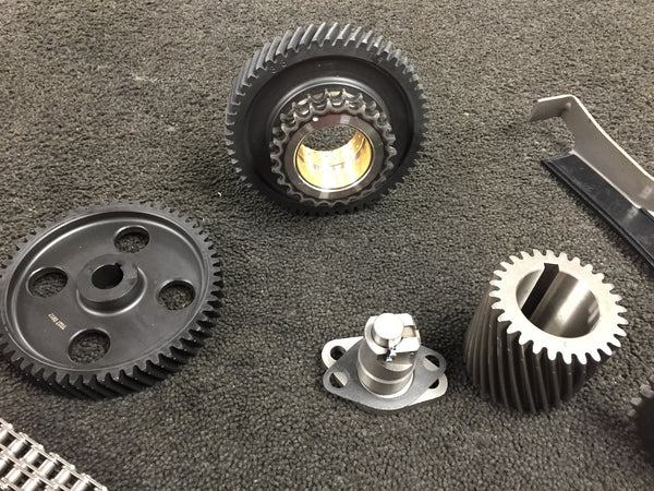 FOR MITSUBISHI SHOGUN PAJERO EXCEED 2.8TD 4M40 TIMING CHAIN FULL KIT + GEARS 