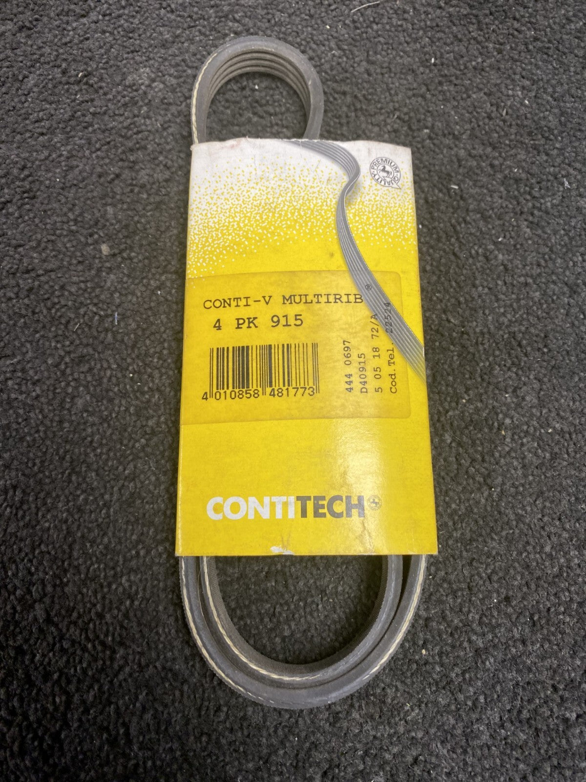 GENUINE CONTI TECH  FAN BELT FITS HONDA ACCORD 2.0 AERODECK CARBURETTOR MK 3