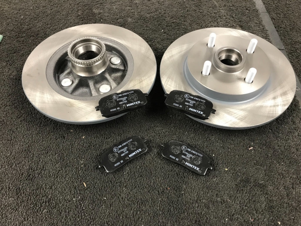 FOR TOYOTA SERA 1.5i  EXY10 REAR BRAKE DISCS &  BRAKE PADS PADS