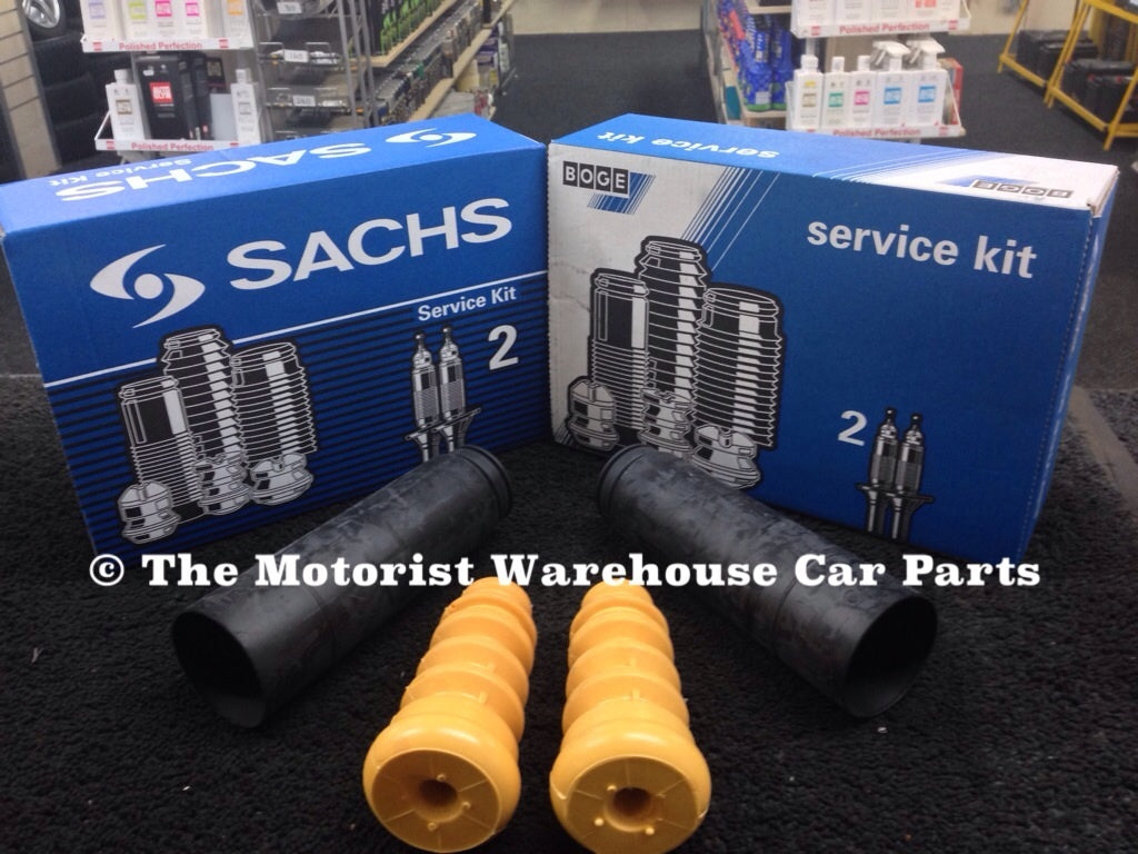 VW SCIROCCO POLO GTI TDI JETTA EOS REAR SHOCK ABSORBER DUST COVER BUMP STOP KIT 