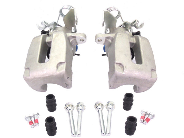 2 REAR BRAKE CALIPER LH RH AUDI A6 C5 QUATTRO S6 ALLROAD PASSAT W8 VENTED DISC