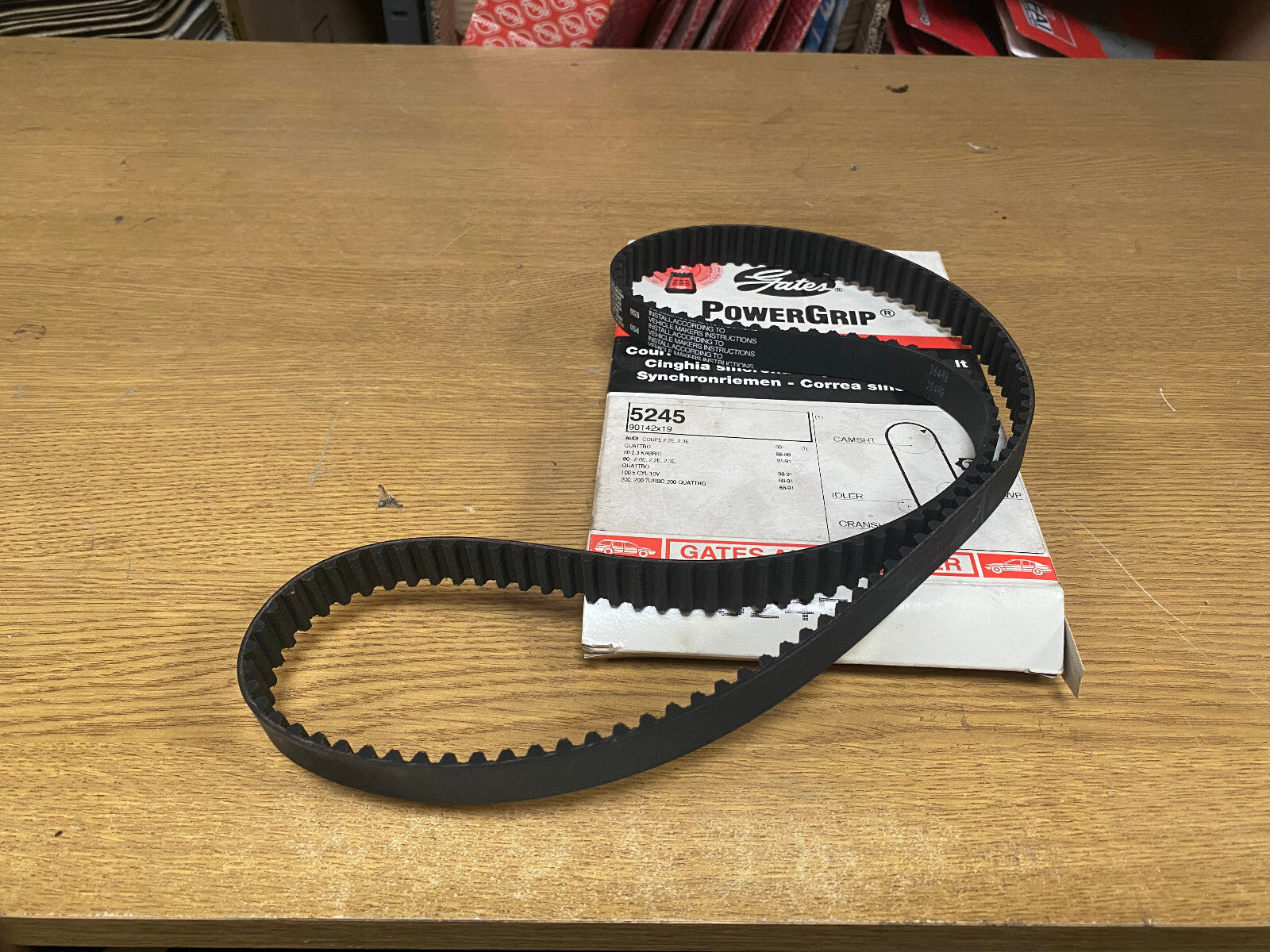 FOR AUDI QUATTRO 2.1 2.2 UR 90 100 200 GATES POWERGRIP TIMING BELT 5245