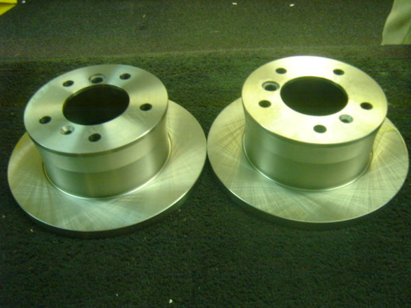 FOR MERCEDES SPRINTER 210 211 312 BRAKE DISCS REAR PAIR SOL