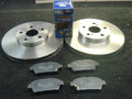 FOR TOYOTA CELICA VVTI 140 ZZT230 1ZZ-FE 1999-02 FRONT BRAKE DISC EBC BRAKE PAD