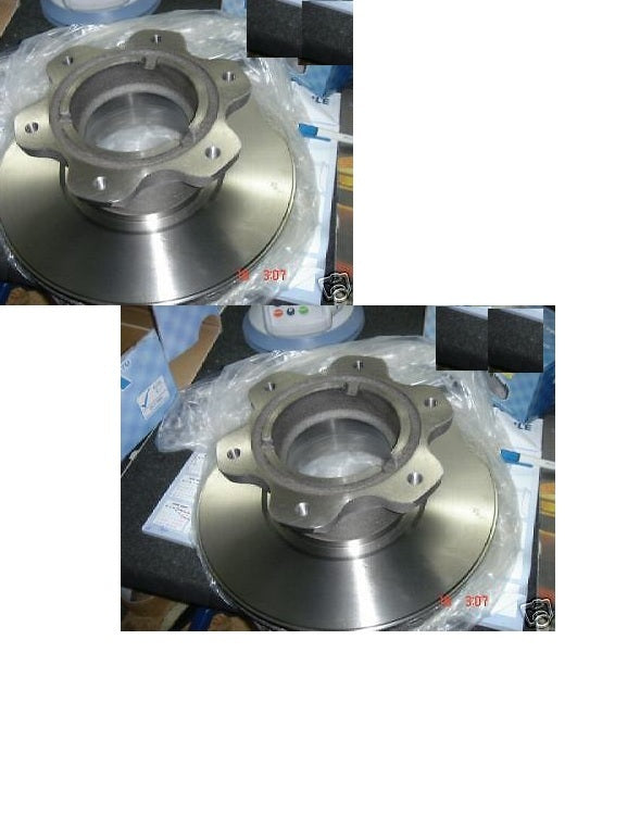 FOR VARIO 613 614 615D 616D 810D 812 814 815 REAR BRAKE DISC+ PADS P 17.5"  ABS
