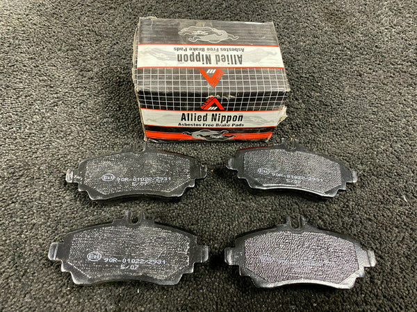 ALLIED NIPPON BRAKE PAD SET FOR MERCEDES VANEO FRONT W414 2002-2005