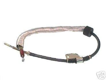  SSANGYONG DAEWOO MUSSO HANDBRAKE CABLE REAR RH 1996> DRIVER SIDE