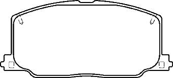 FOR TOYOTA CELICA 2.0 ST182 1990 BRAKE PADS MINTEX FRONT