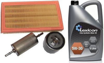FORD FOCUS MK1 1.4 1.6 1.8 2.0 SERVICE KIT OIL AIR FUEL POLLEN FILTER + 5L OIL