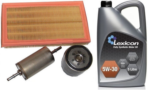 FORD FOCUS MK1 1.4 1.6 1.8 2.0 SERVICE KIT OIL AIR FUEL POLLEN FILTER + 5L OIL