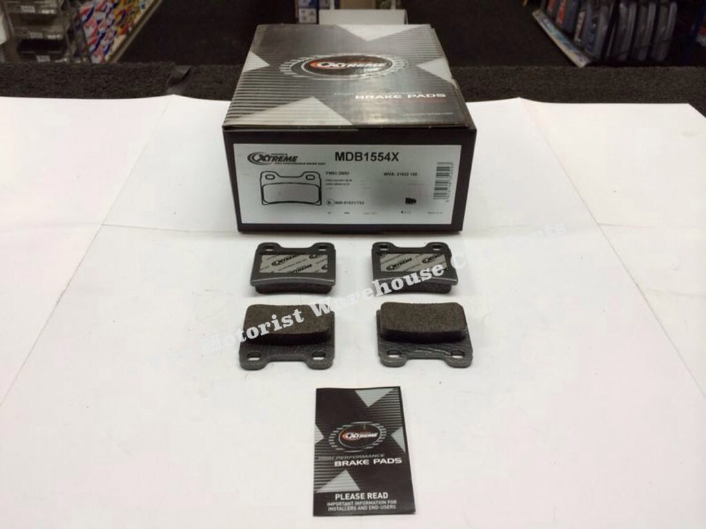 FORD ESCORT ORION KIA MENTOR MINTEX  XTREME BRAKE PADS MDB1554