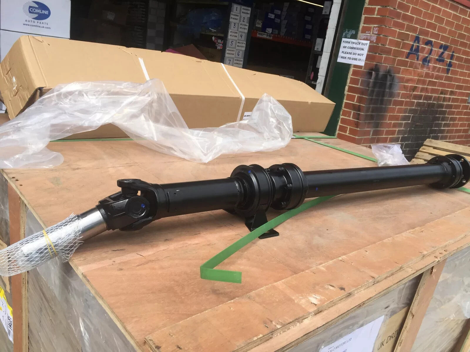 TX4 NEW PROPSHAFT FOR LONDON TAXI LTI TX4 AUTOMATIC L 1297 MM NEW DSTX4A