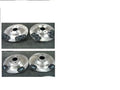 FOR IMPREZA WRX 00  FRONT & REAR BRAKE DISC & PADS H/B SHOE