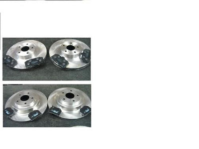 FOR IMPREZA WRX 00  FRONT & REAR BRAKE DISC & PADS H/B SHOE