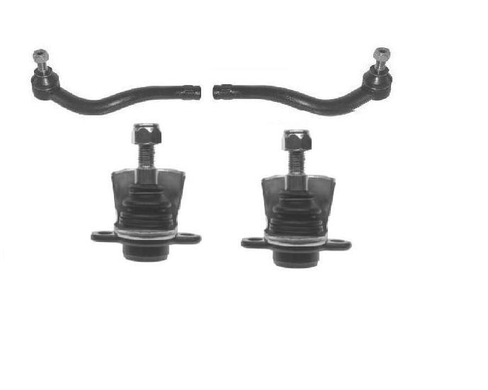 FORD GALAXY SEAT ALHAMBRA VW SHARAN 2 LOWER BALL JOINTS 2 TRACK ROD ENDS