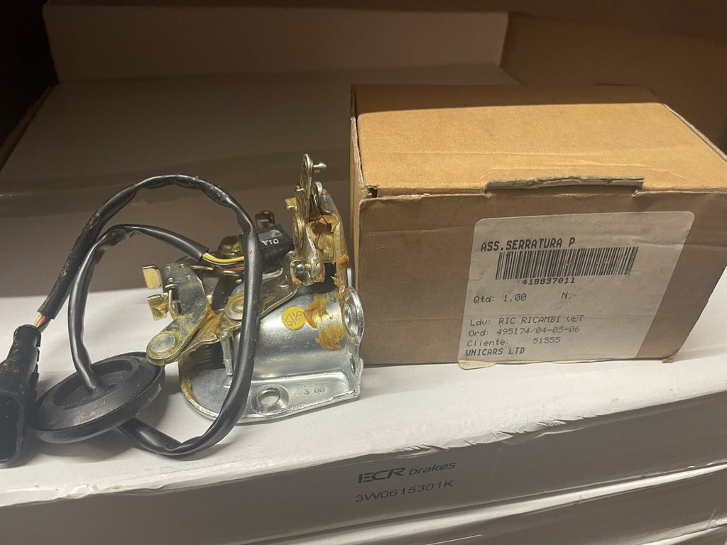  LAMBORGHINI MURCIELAGO DOOR LOCK LH SIDE GENUINE ORIGINAL NEW  418837011A