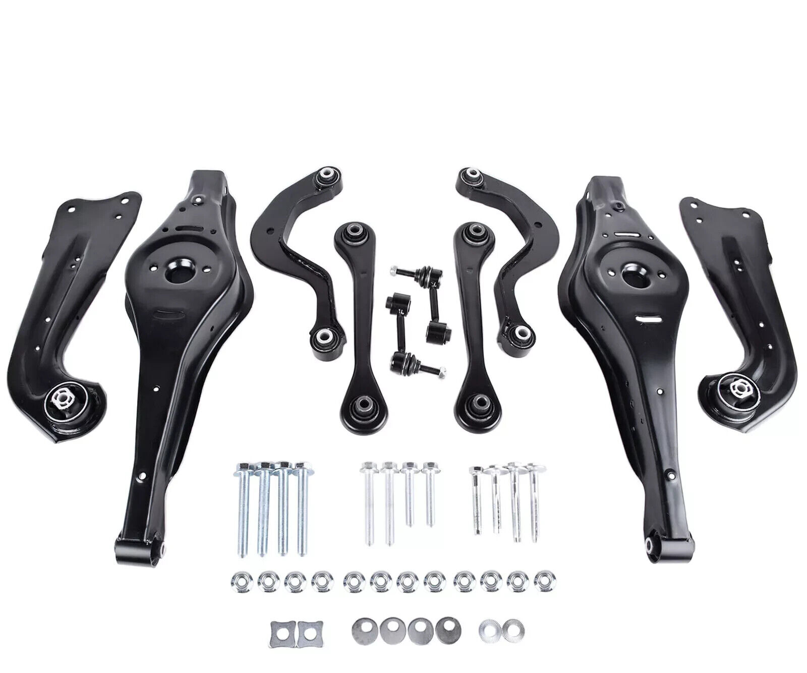 AUDI A3 8P GOLF MK5 MK6 TT PASSAT TOURAN REAR SUSPENSION ARM KIT + BOLT KIT 