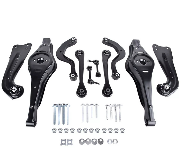 AUDI A3 8P GOLF MK5 MK6 TT PASSAT TOURAN REAR SUSPENSION ARM KIT + BOLT KIT 