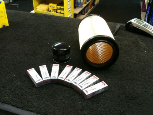 ALFA ROMEO 156 147 1.8 2.0 TS OIL FILTER AIR FILTER SPARK PLUGS NGK X8 