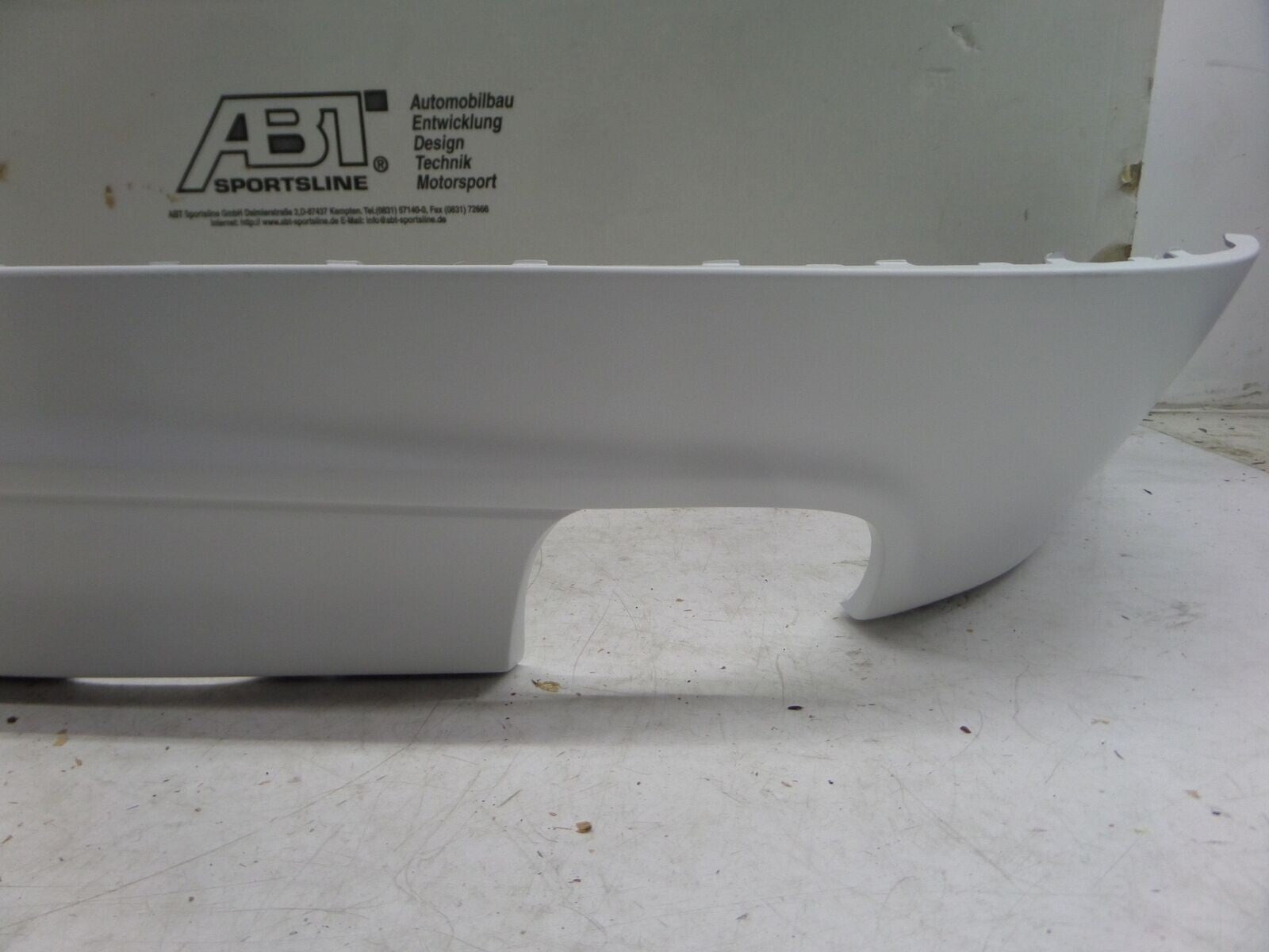 ABT SPORTLINE REAR BUMPER DEFUSER AUDI A4 S4 ESTATE AVANT B6 8E2 8E2800103AV